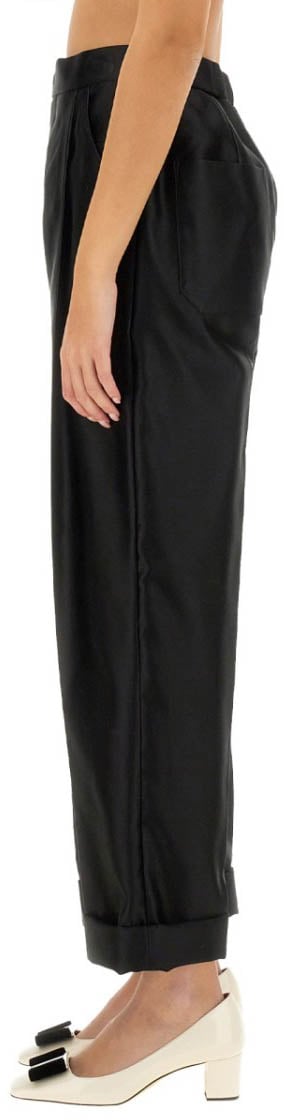 Tom Ford Silk Pants Zwart