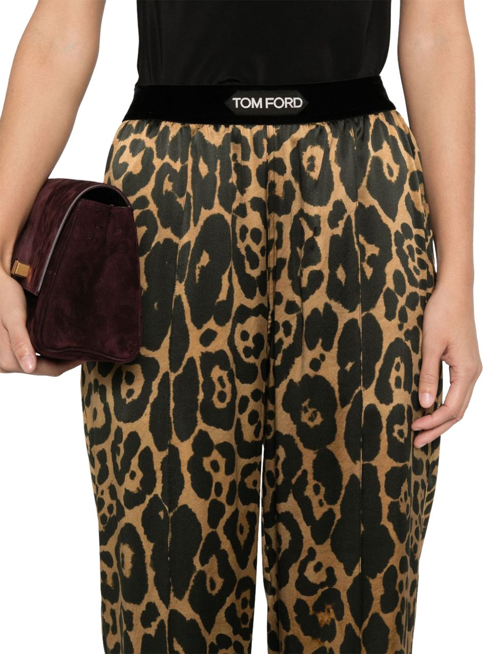 Tom Ford Trousers Brown Bruin