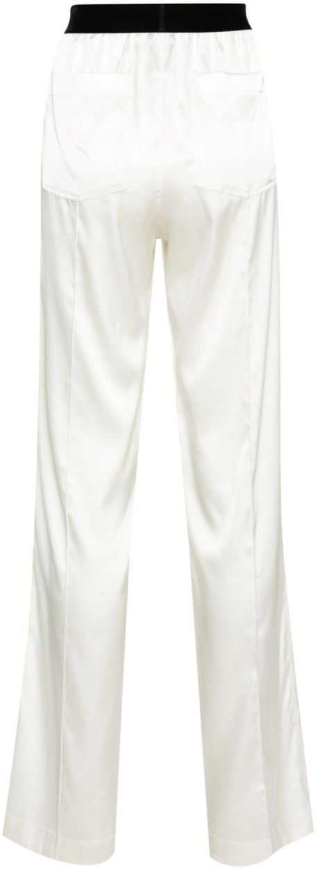 Tom Ford Trousers White Wit