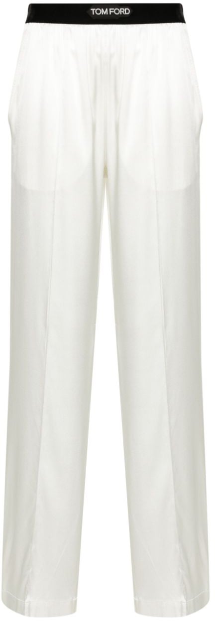 Tom Ford Trousers White Wit