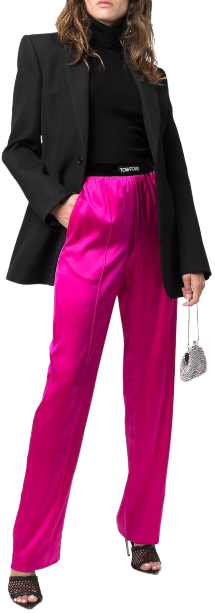 Tom Ford Trousers Fuchsia Roze