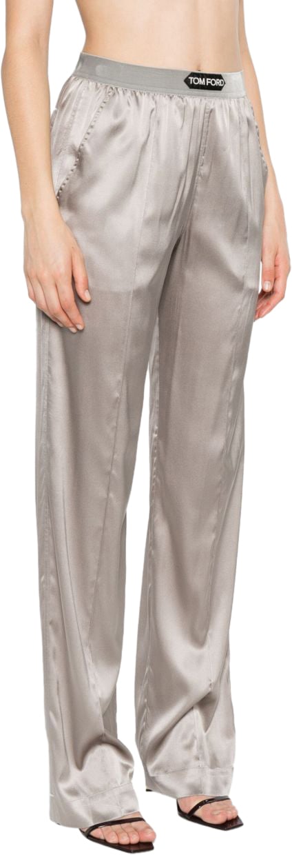 Tom Ford Trousers Grey Grijs
