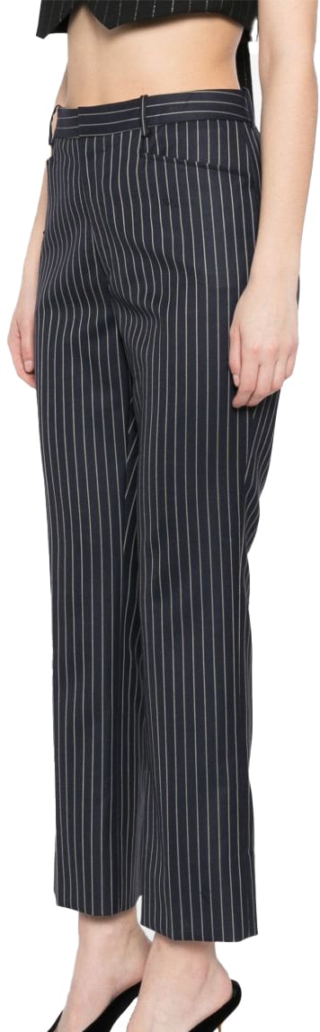 Tom Ford Trousers Blue Blauw