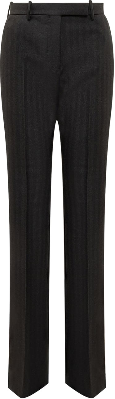 Tom Ford Pantaloni Neri a Gamba Dritta Zwart