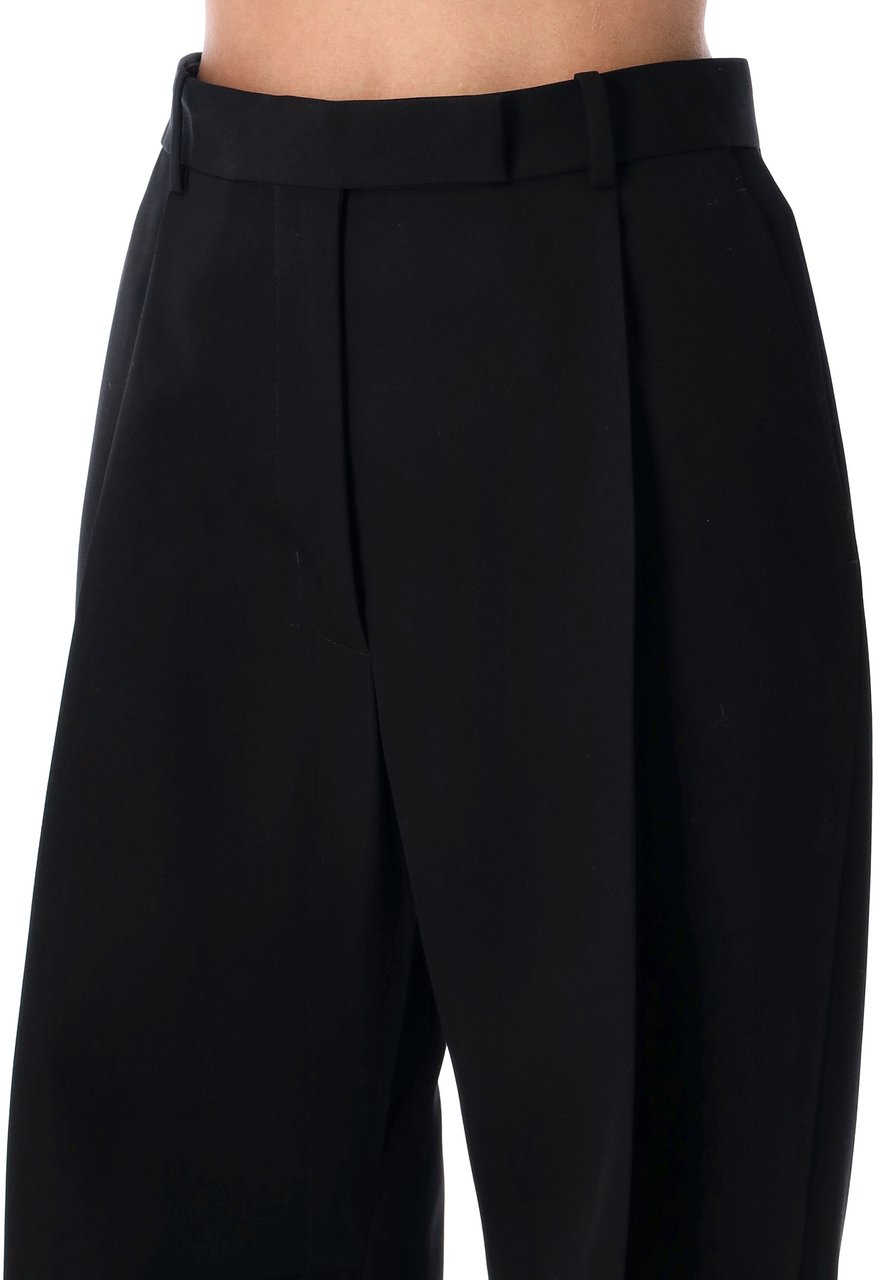 Tom Ford Sharp Wool Pant Nero Zwart