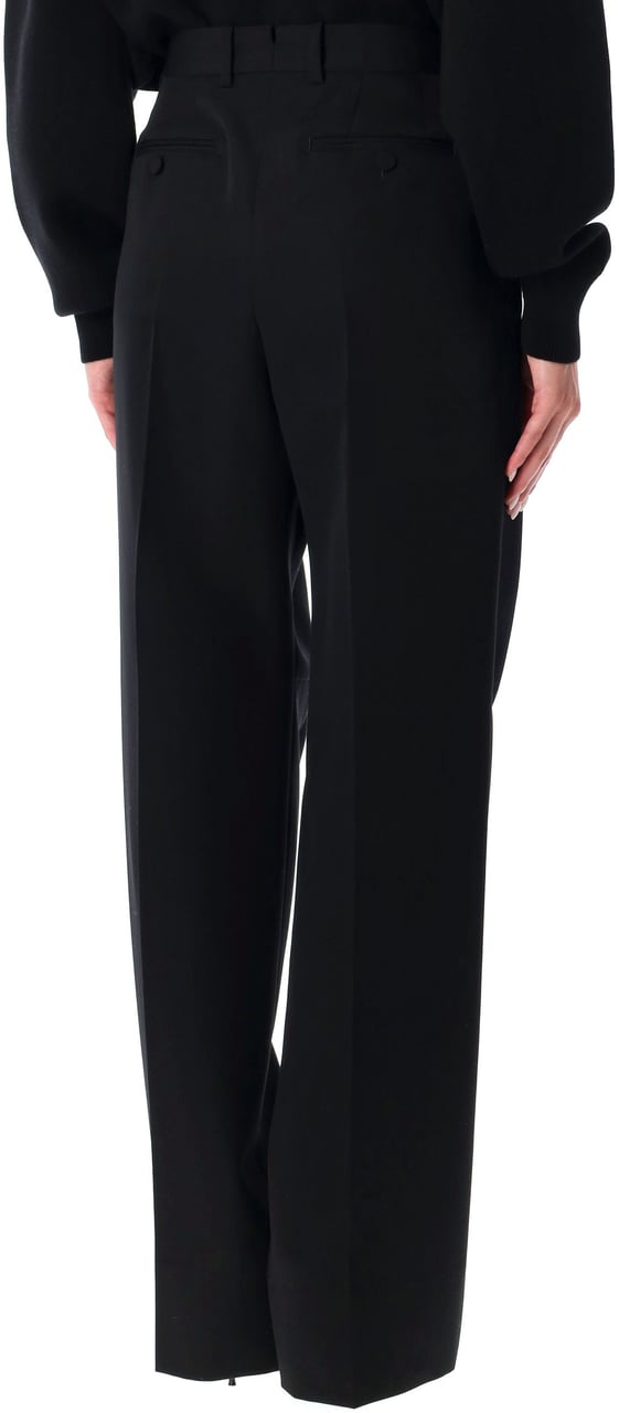Tom Ford Sharp Wool Pant Nero Zwart