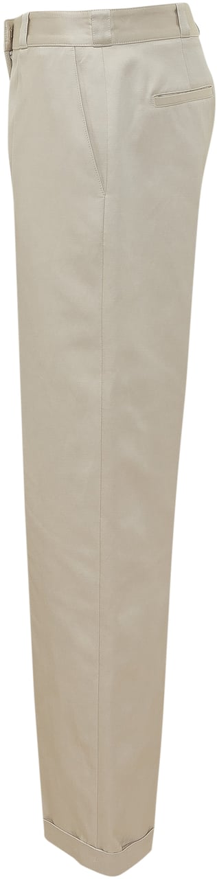 Tom Ford Twill Chino Pants Beige