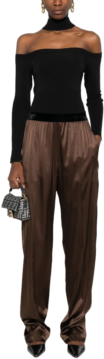 Tom Ford Trousers Brown Bruin