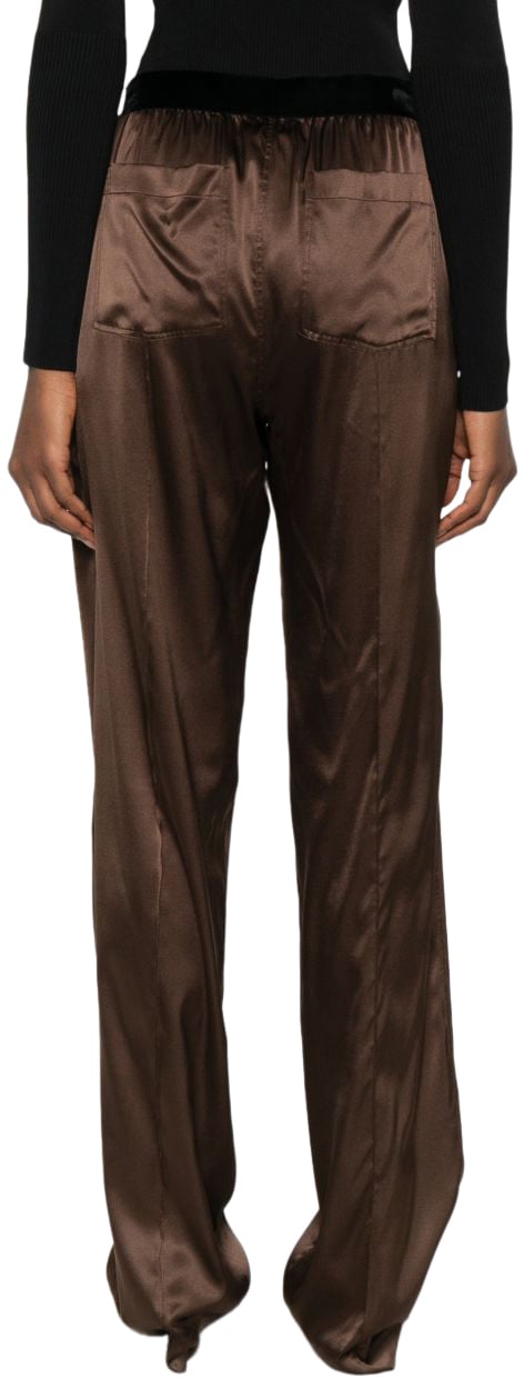 Tom Ford Trousers Brown Bruin