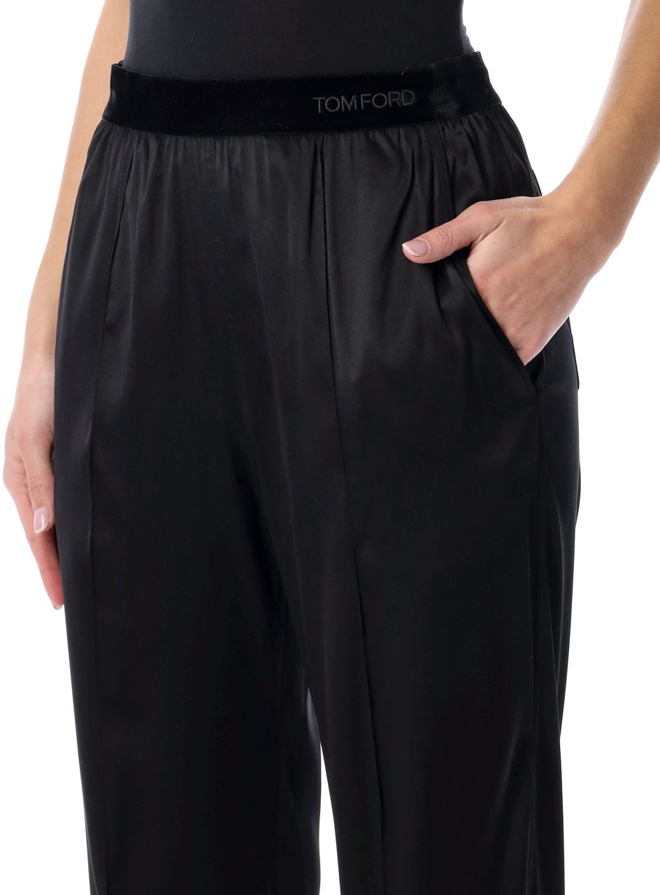 Tom Ford New Pijama Pant Nero Zwart