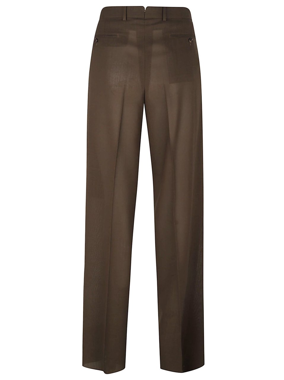 Tom Ford Tailored Brown Formal Trousers Zwart
