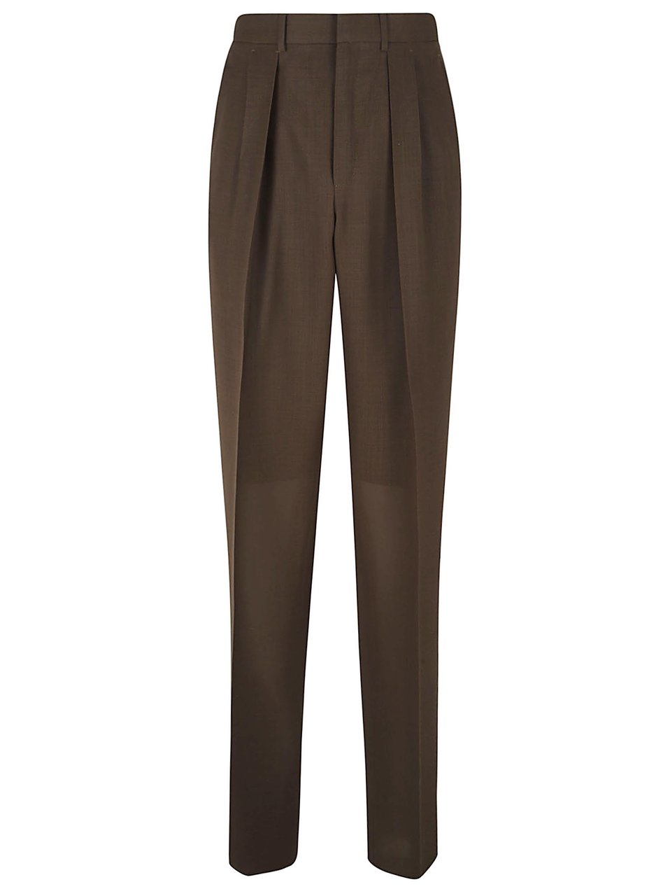 Tom Ford Tailored Brown Formal Trousers Zwart