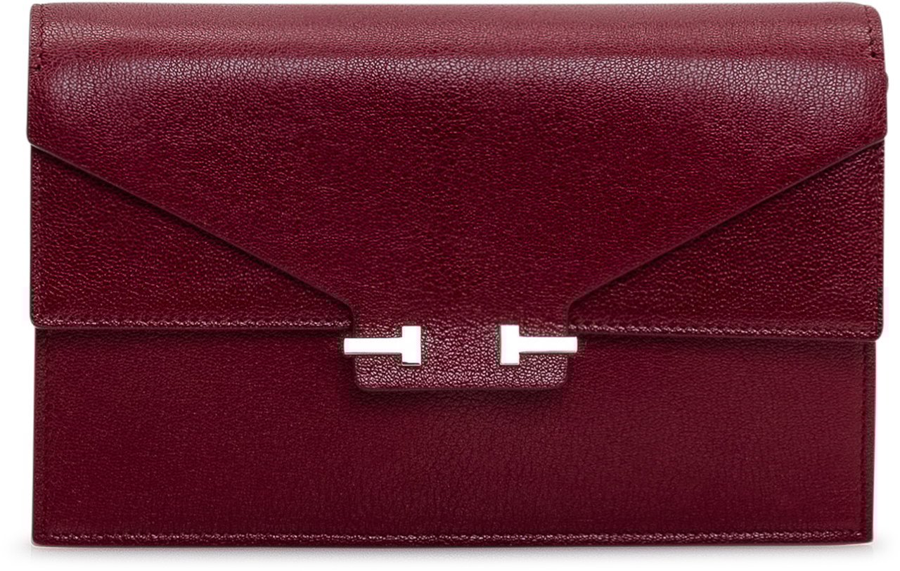 Tom Ford Supple Grain Mini Bag Maroon