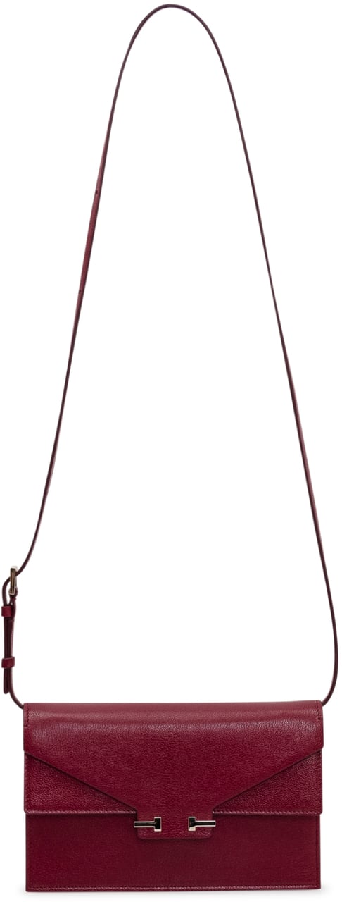 Tom Ford Supple Grain Mini Bag Maroon