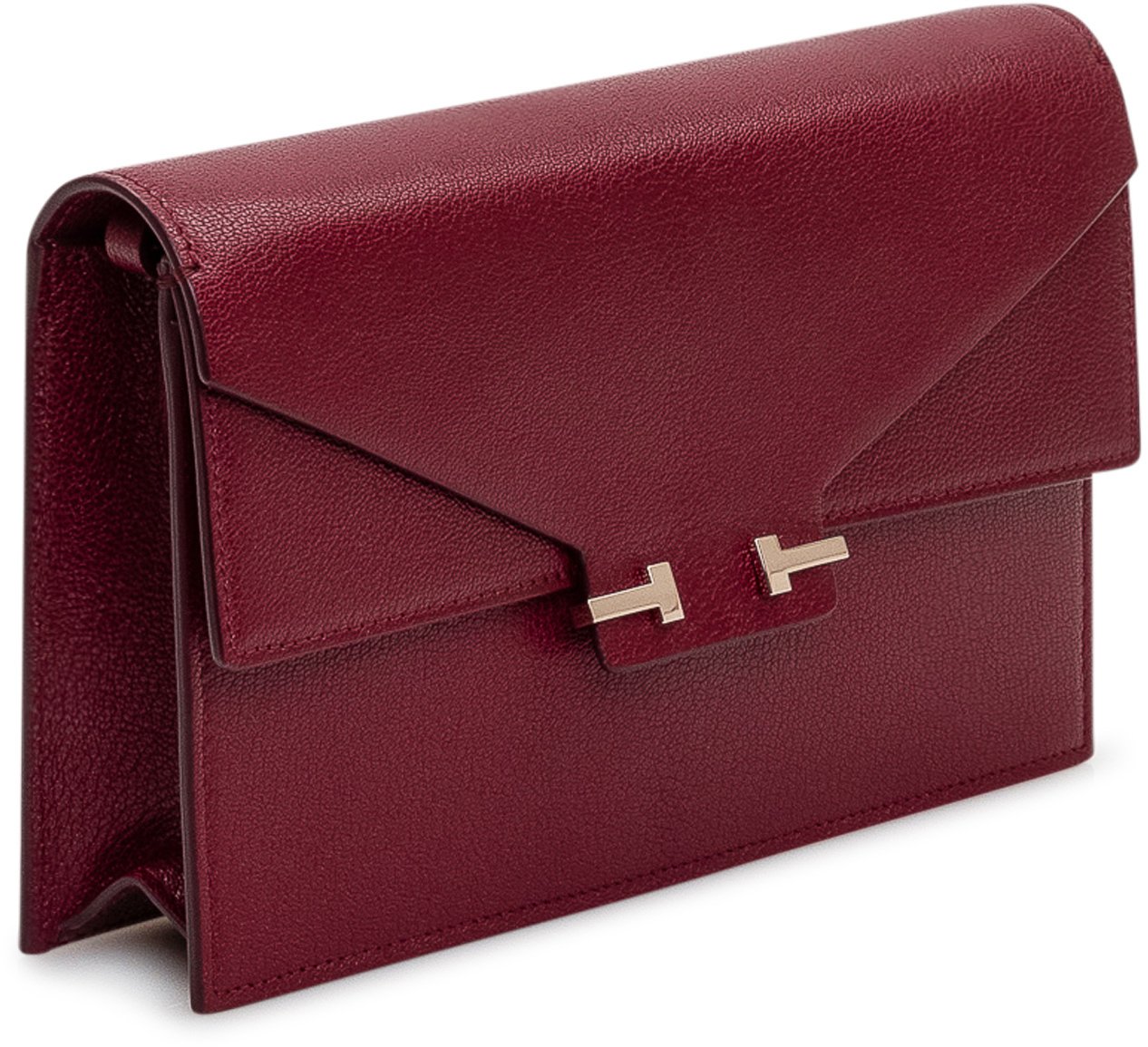 Tom Ford Supple Grain Mini Bag Maroon