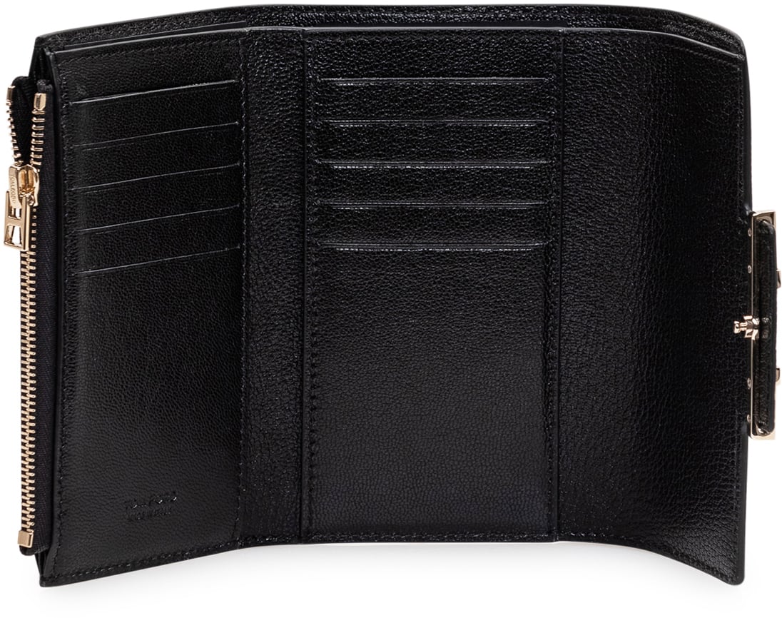 Tom Ford Grain Compact Wallet Zwart
