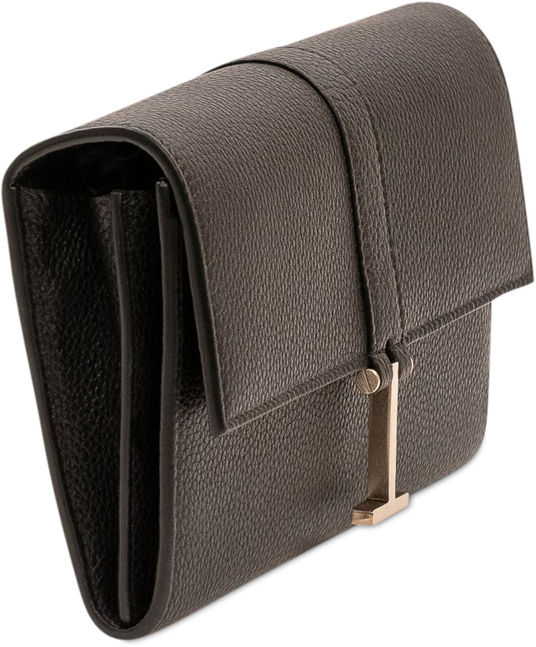 Tom Ford Portafoglio con Patta e Cinturino Zwart