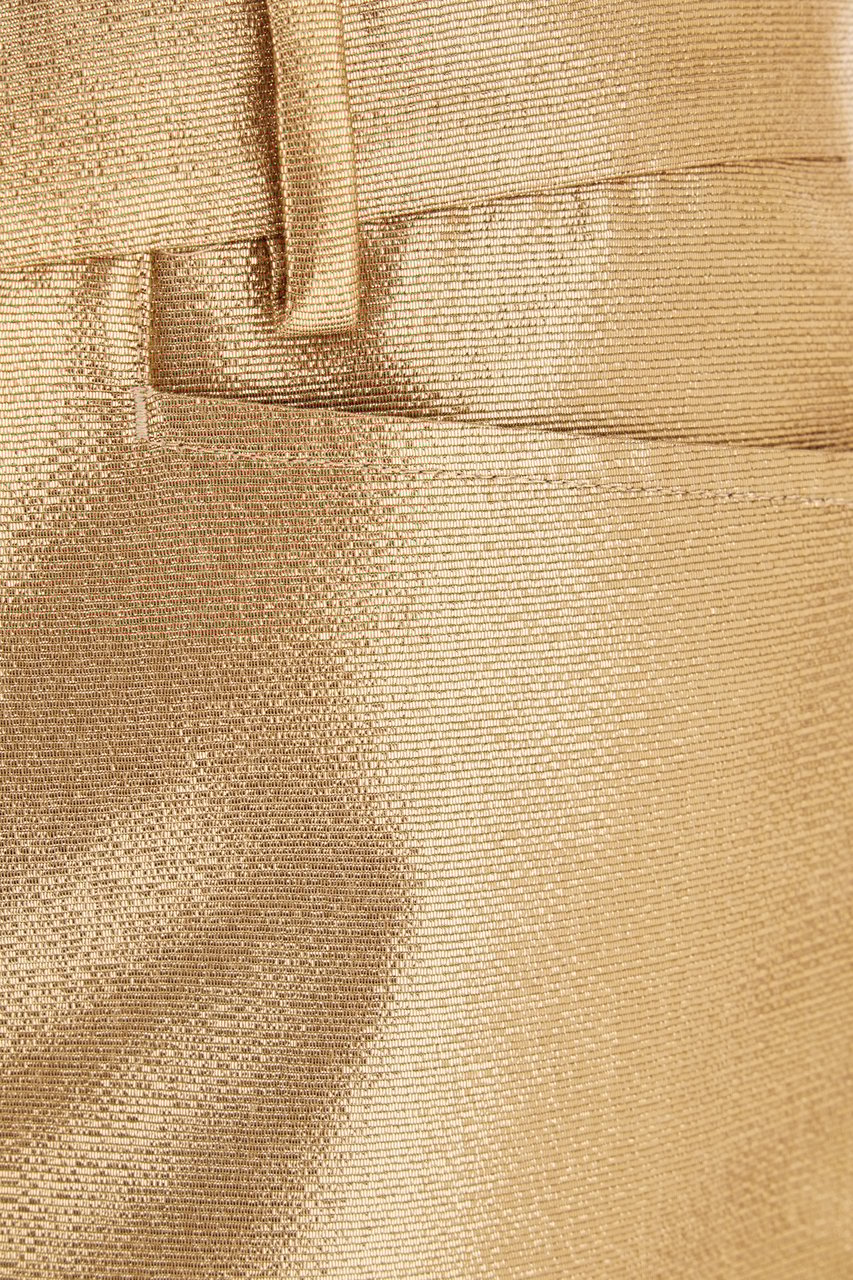 Tom Ford Tom Ford Gold wool blend shorts Goud