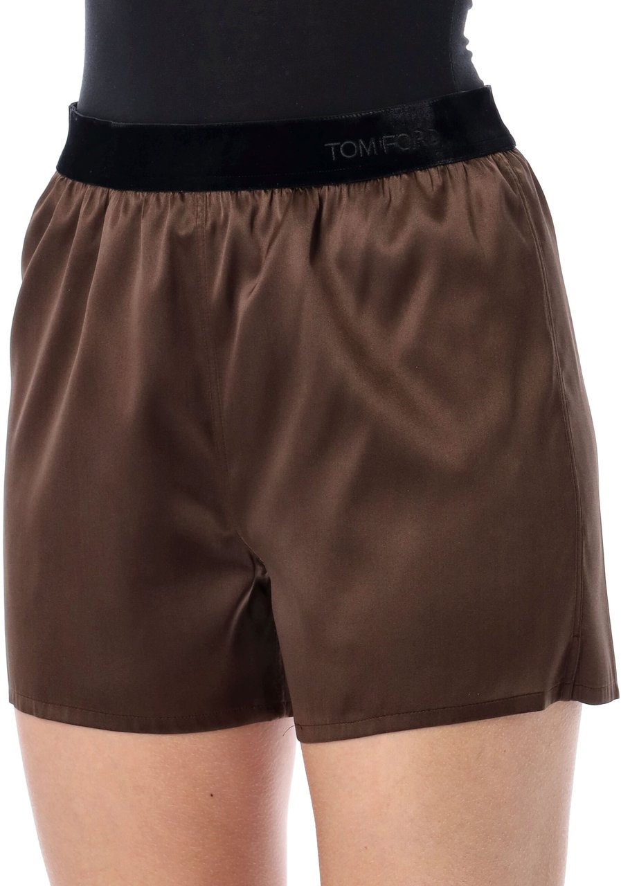 Tom Ford Pijama Short Cinnamon Bruin