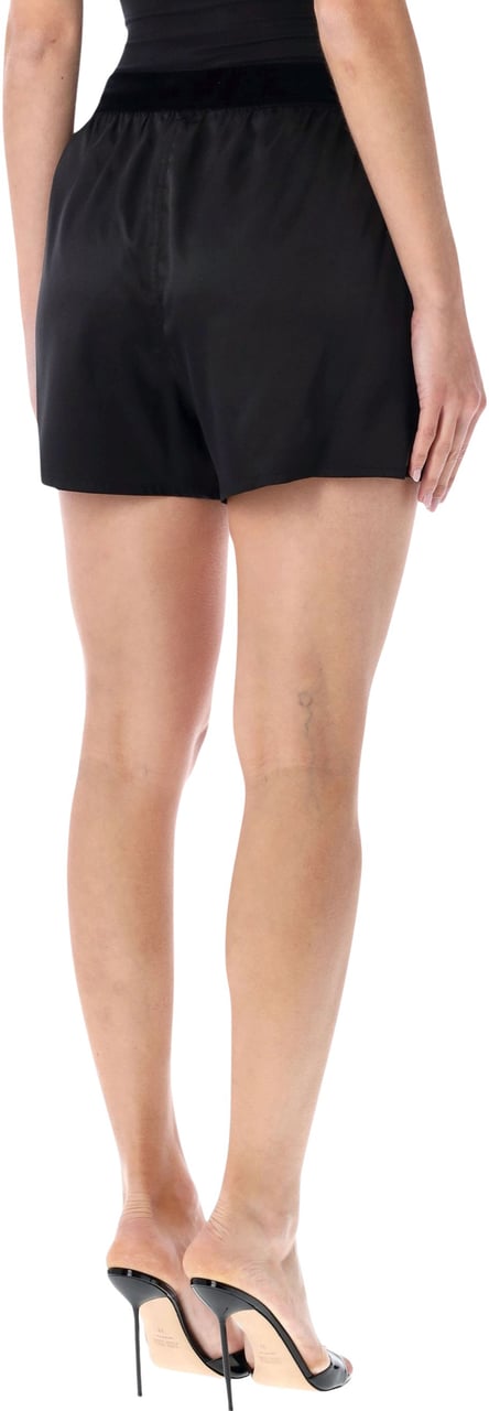 Tom Ford Pijama Short Nero Zwart