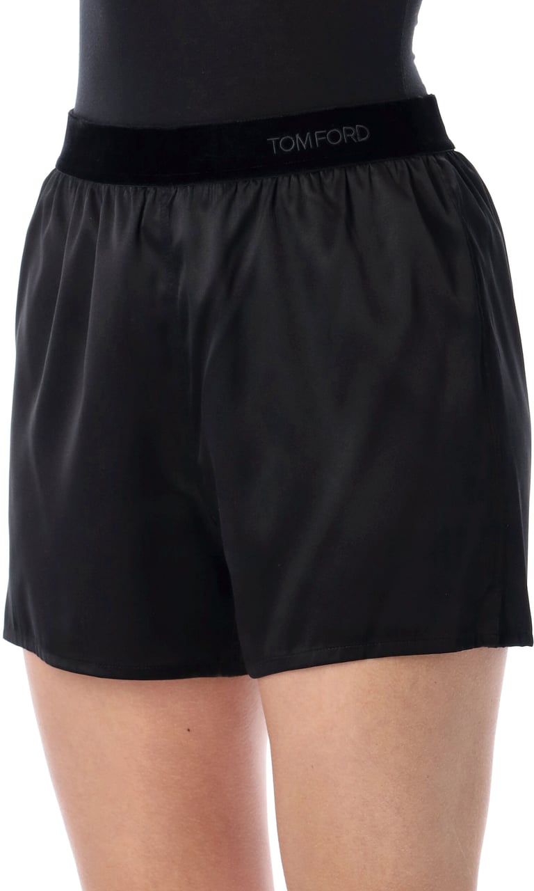 Tom Ford Pijama Short Nero Zwart