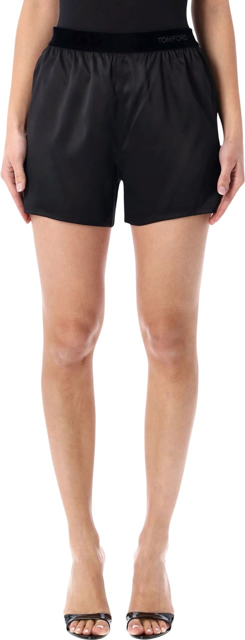 Tom Ford Pijama Short Nero Zwart