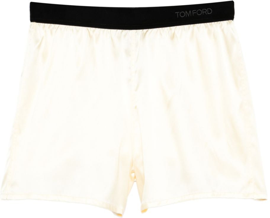 Tom Ford Shorts Pale Lemon Geel