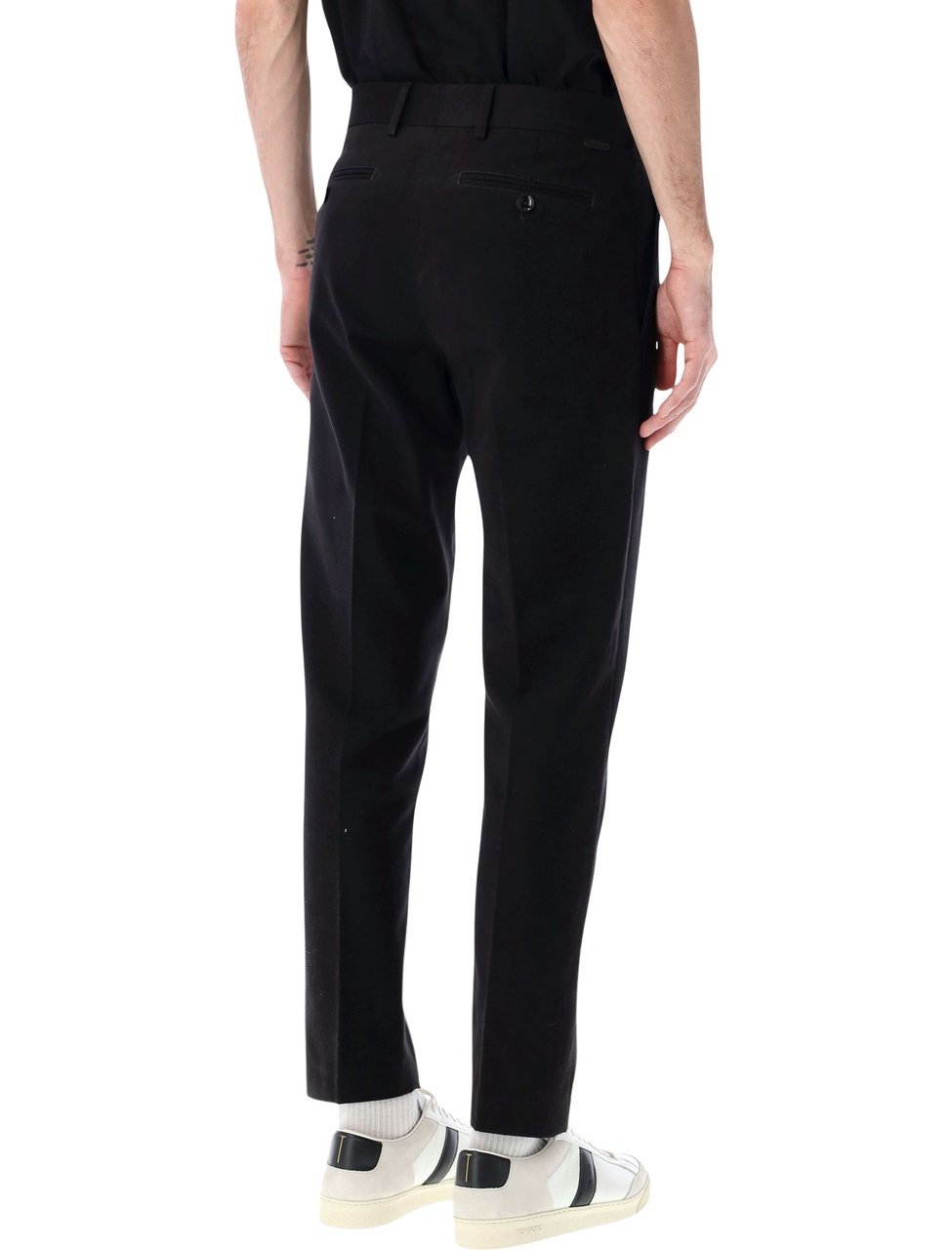 Tom Ford Chino Cotton Pant Nero Zwart