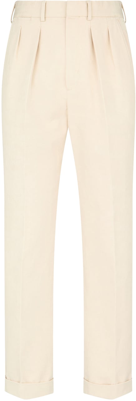 Tom Ford Trousers Bone Wit