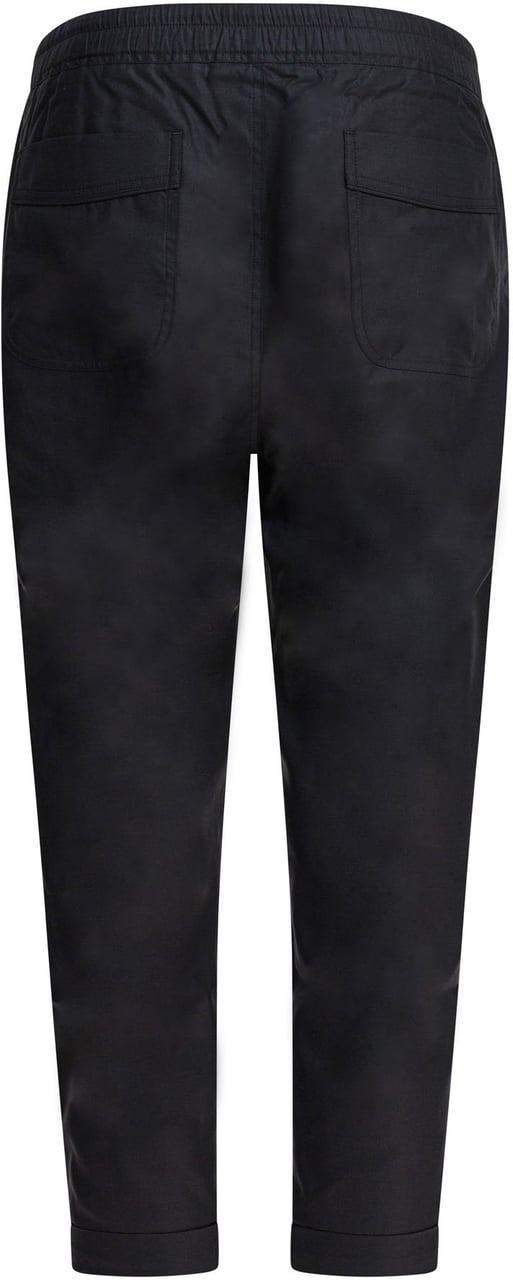 Tom Ford Cotton and silk twill pants Zwart