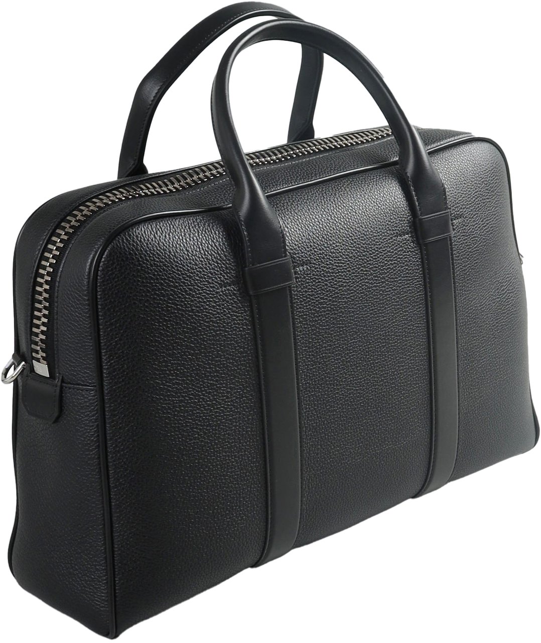 Tom Ford SOFT GRAIN LEATHER BUCKLEY BRIEFCASE Zwart