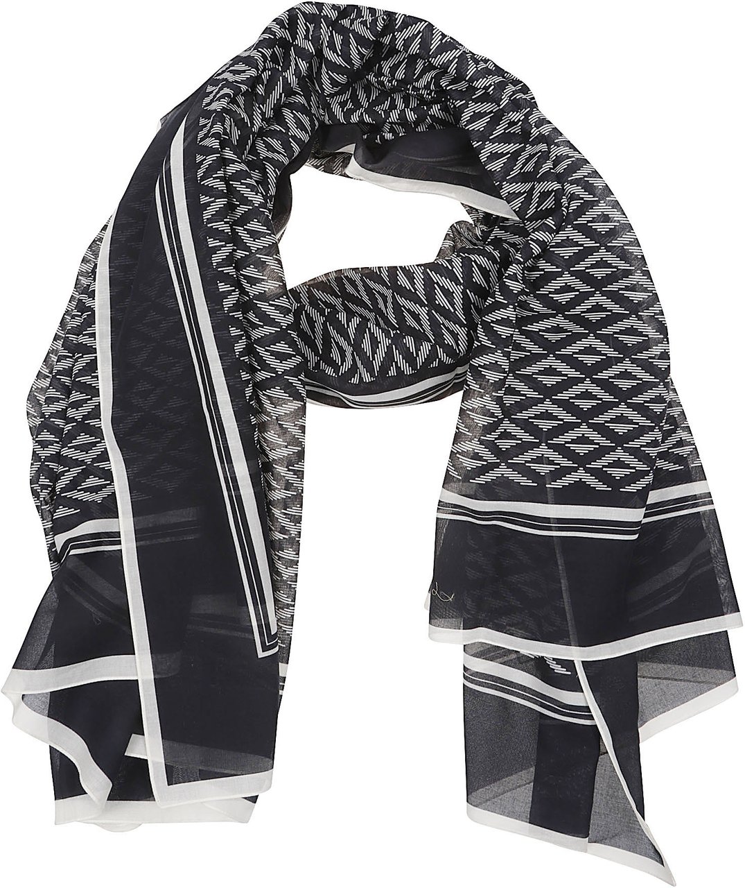 Tom Ford Lightweight Rectangular Scarf Grijs