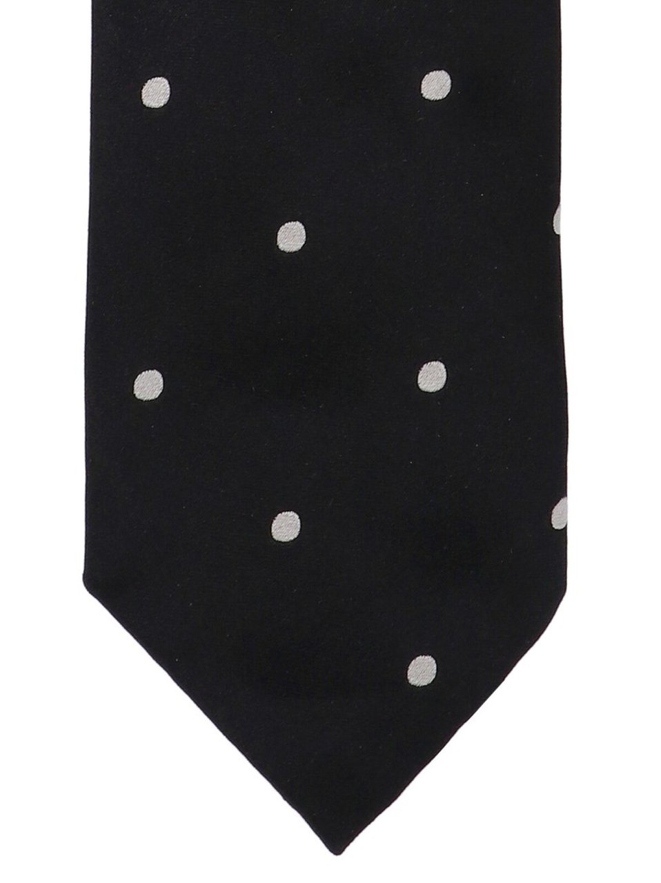 Tom Ford Polka Dot Tie With Smooth Finish Zwart