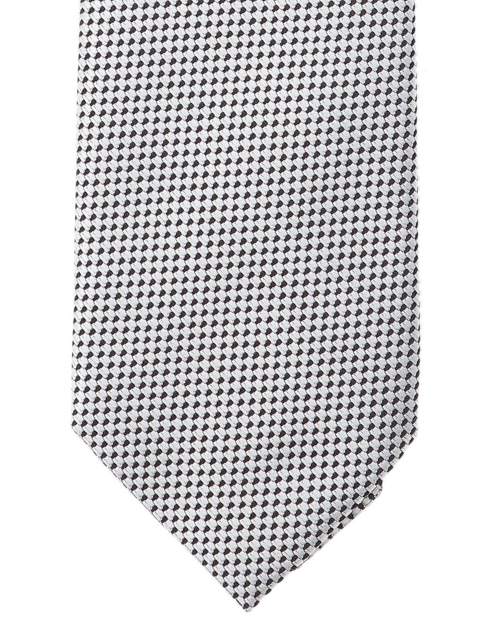 Tom Ford Jacquard Tie In Mulberry Silk Grijs