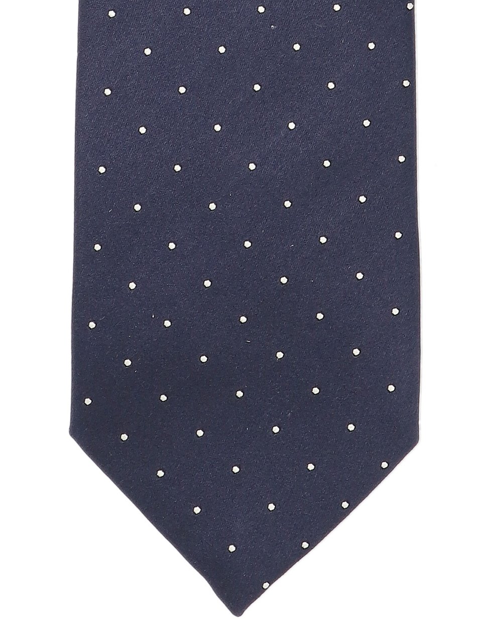 Tom Ford Polka Dot Mulberry Silk Neck Tie Blauw