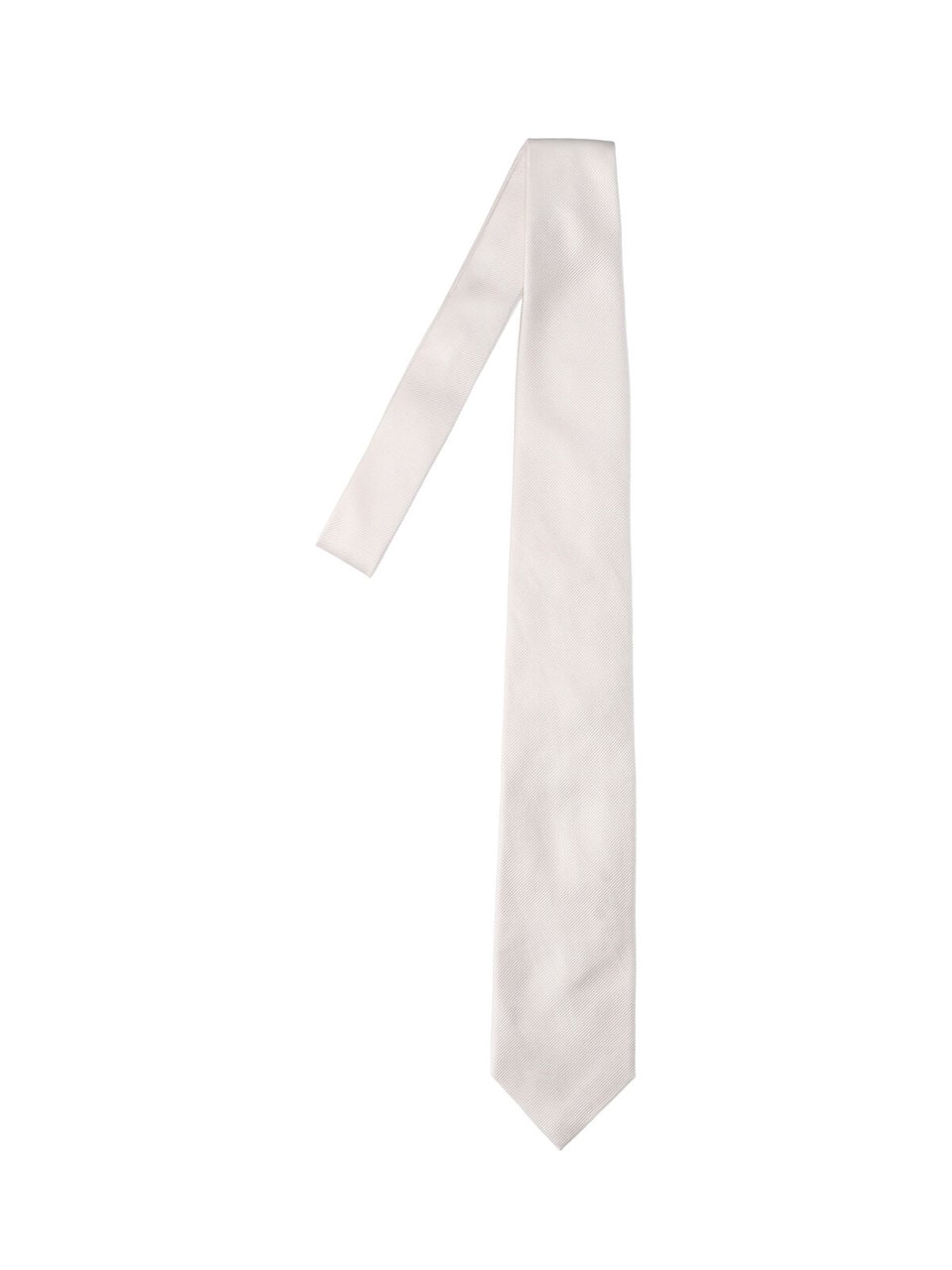 Tom Ford Adjustable Mulberry Silk Tie with Textured Pattern Wit