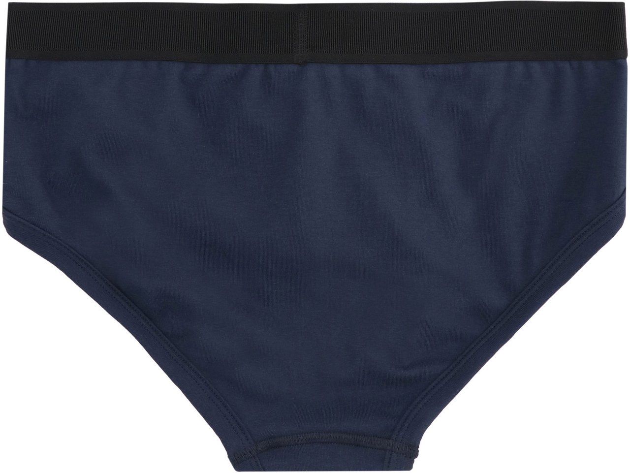 Tom Ford Cotton briefs with elastic band Navy