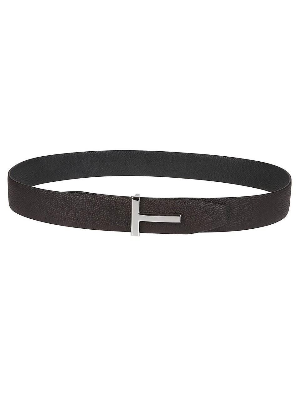 Tom Ford Reversible T Belt Brown Bruin