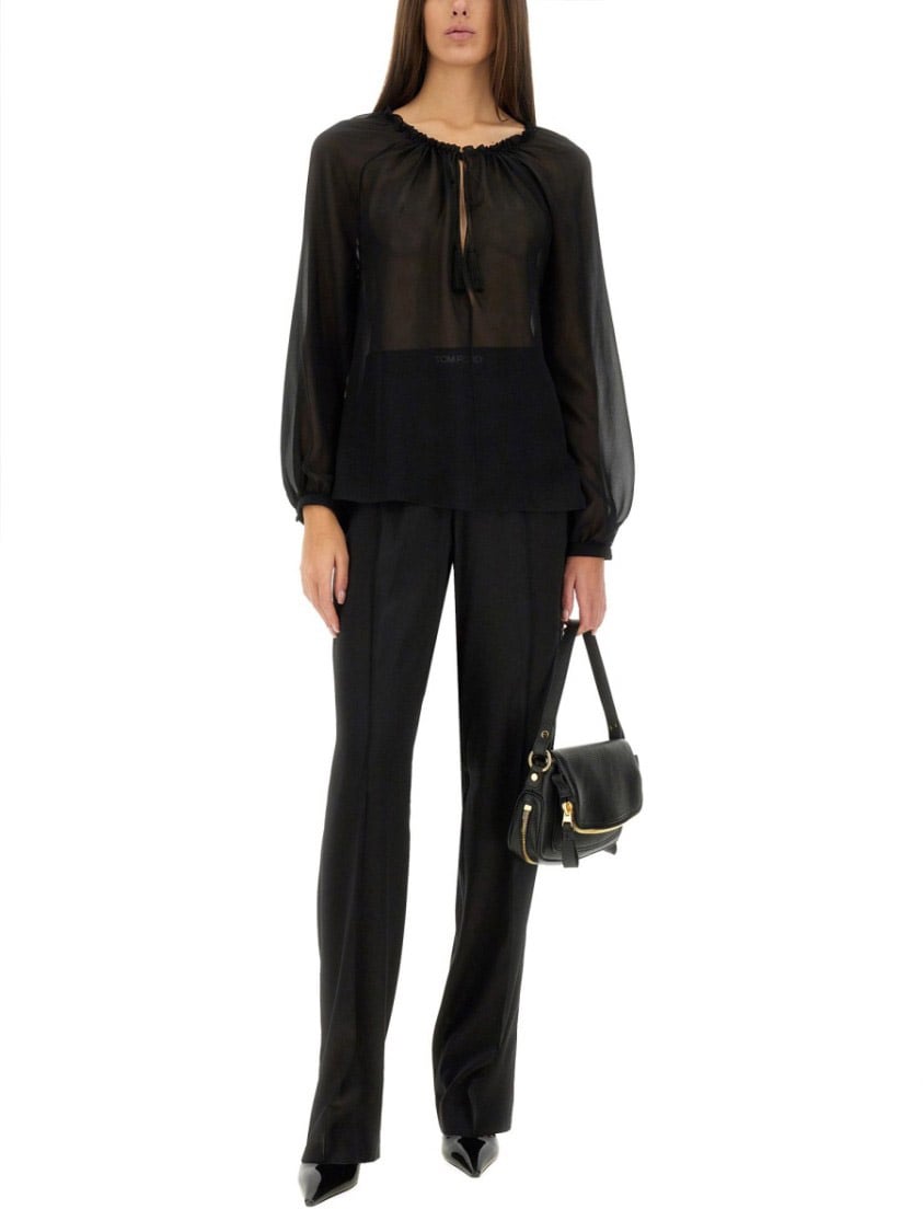 Tom Ford Blue In Silk Zwart