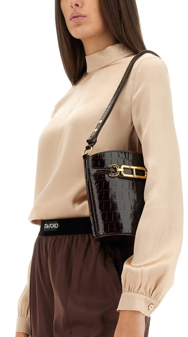 Tom Ford Blouse In Silk Neutraal