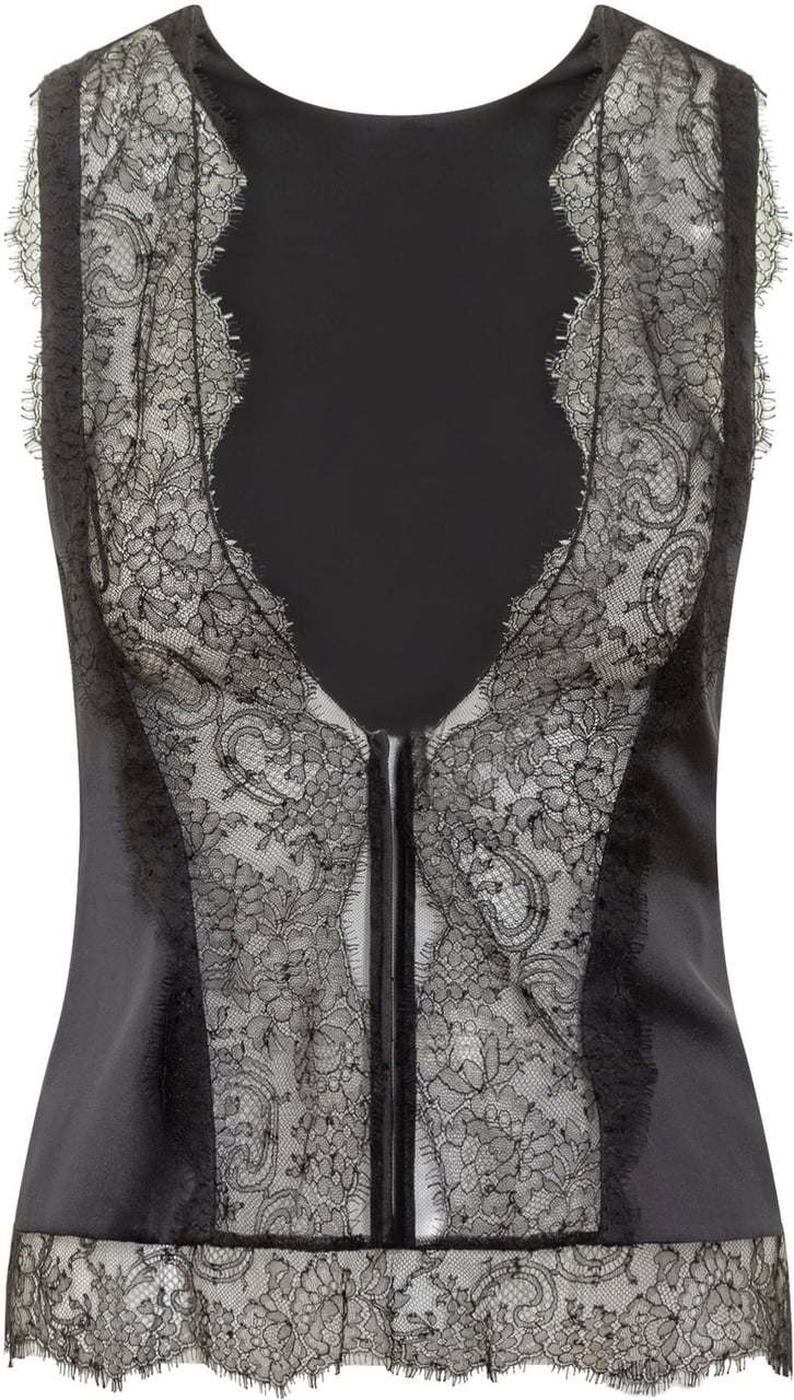 Tom Ford Top In Raso Zwart