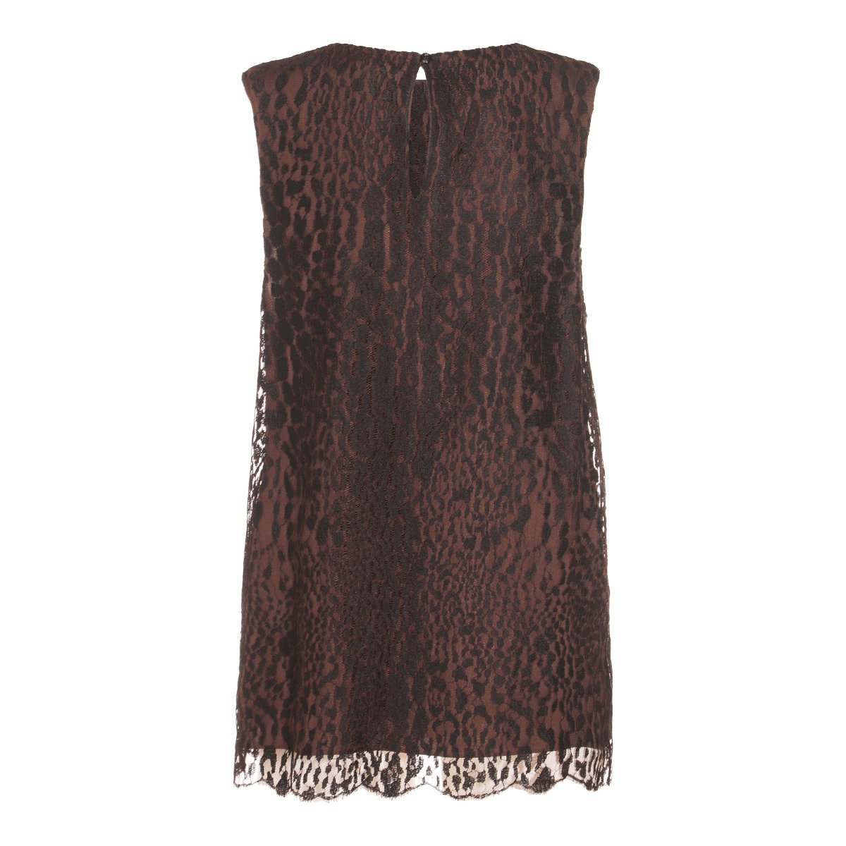Tom Ford Black And Brown Top Zwart