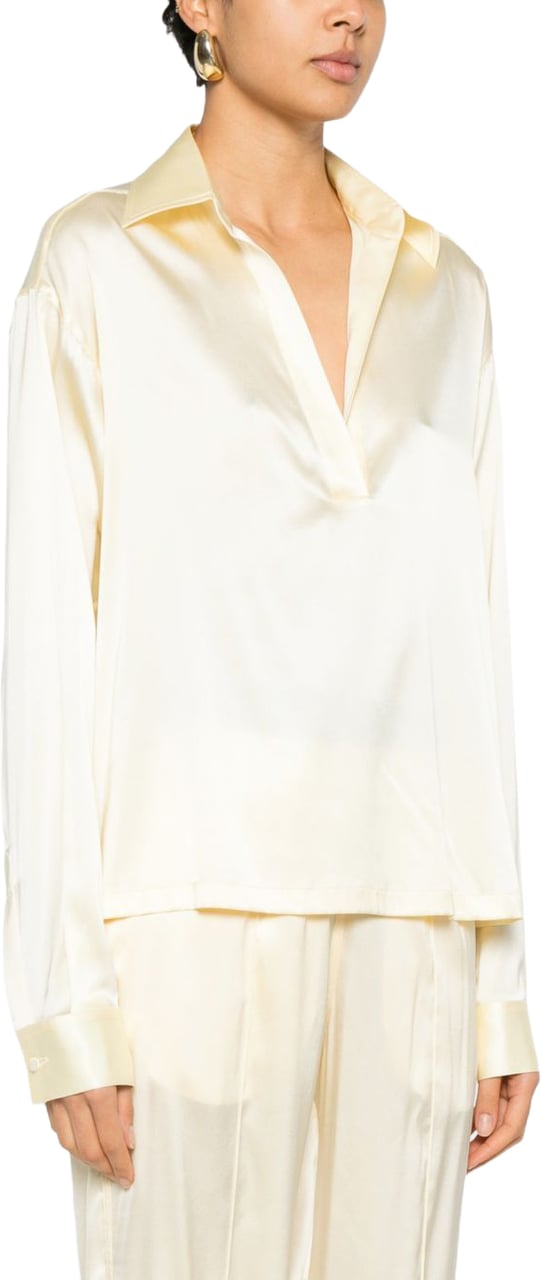 Tom Ford T-Shirts And Polos Pale Lemon Geel