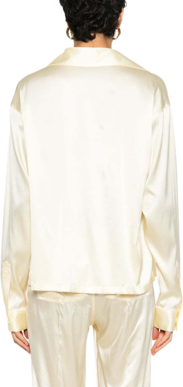 Tom Ford T-Shirts And Polos Pale Lemon Geel