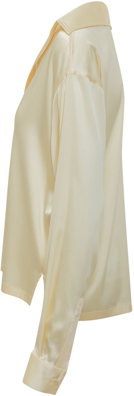 Tom Ford Blusa con Scollo a V e Colletto Wit