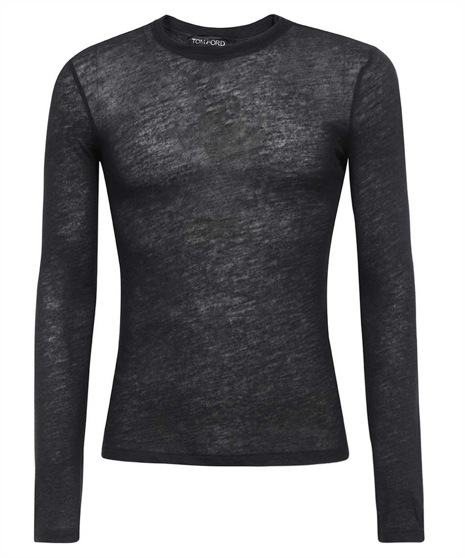 Tom Ford Crew-neck cashmere sweater Zwart