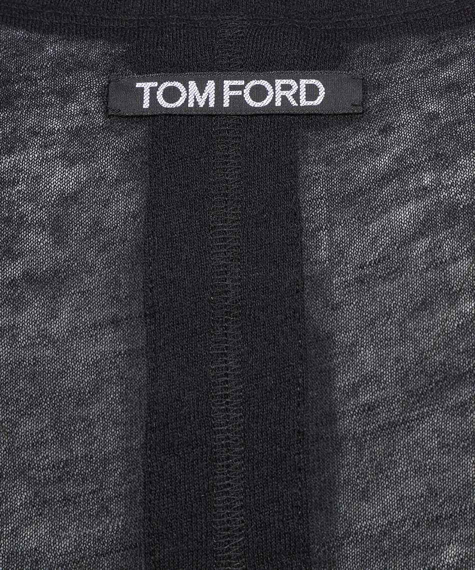 Tom Ford Crew-neck cashmere sweater Zwart