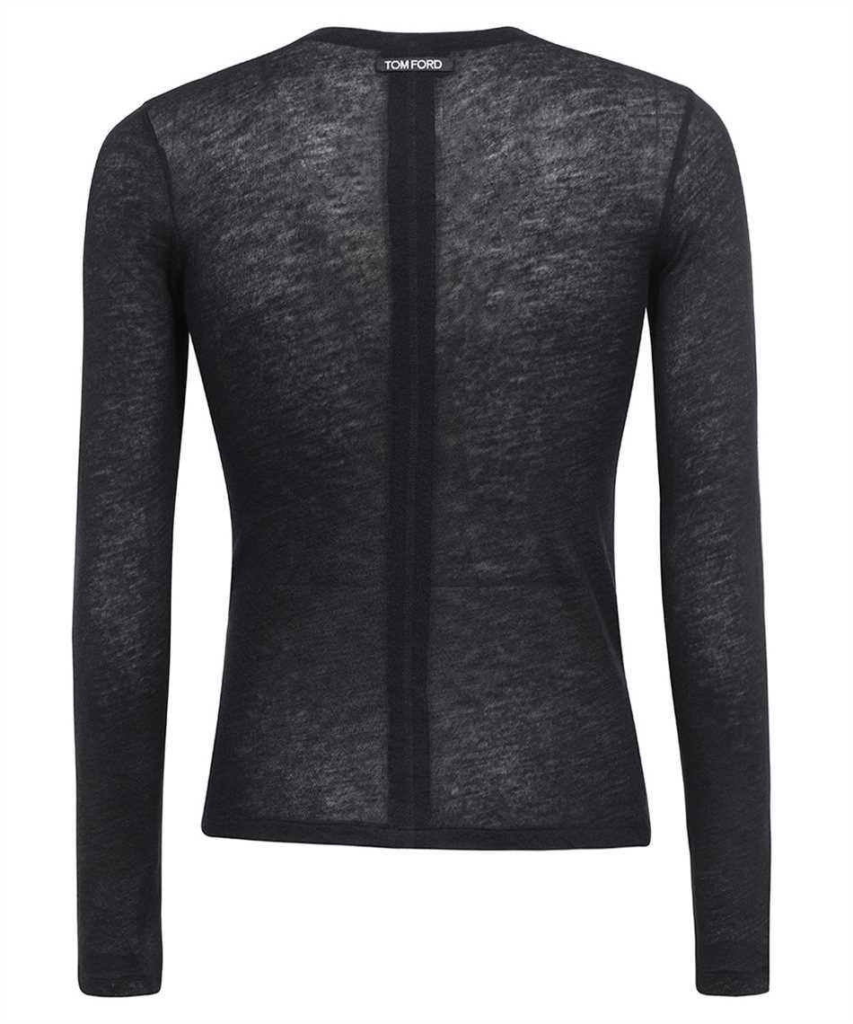 Tom Ford Crew-neck cashmere sweater Zwart