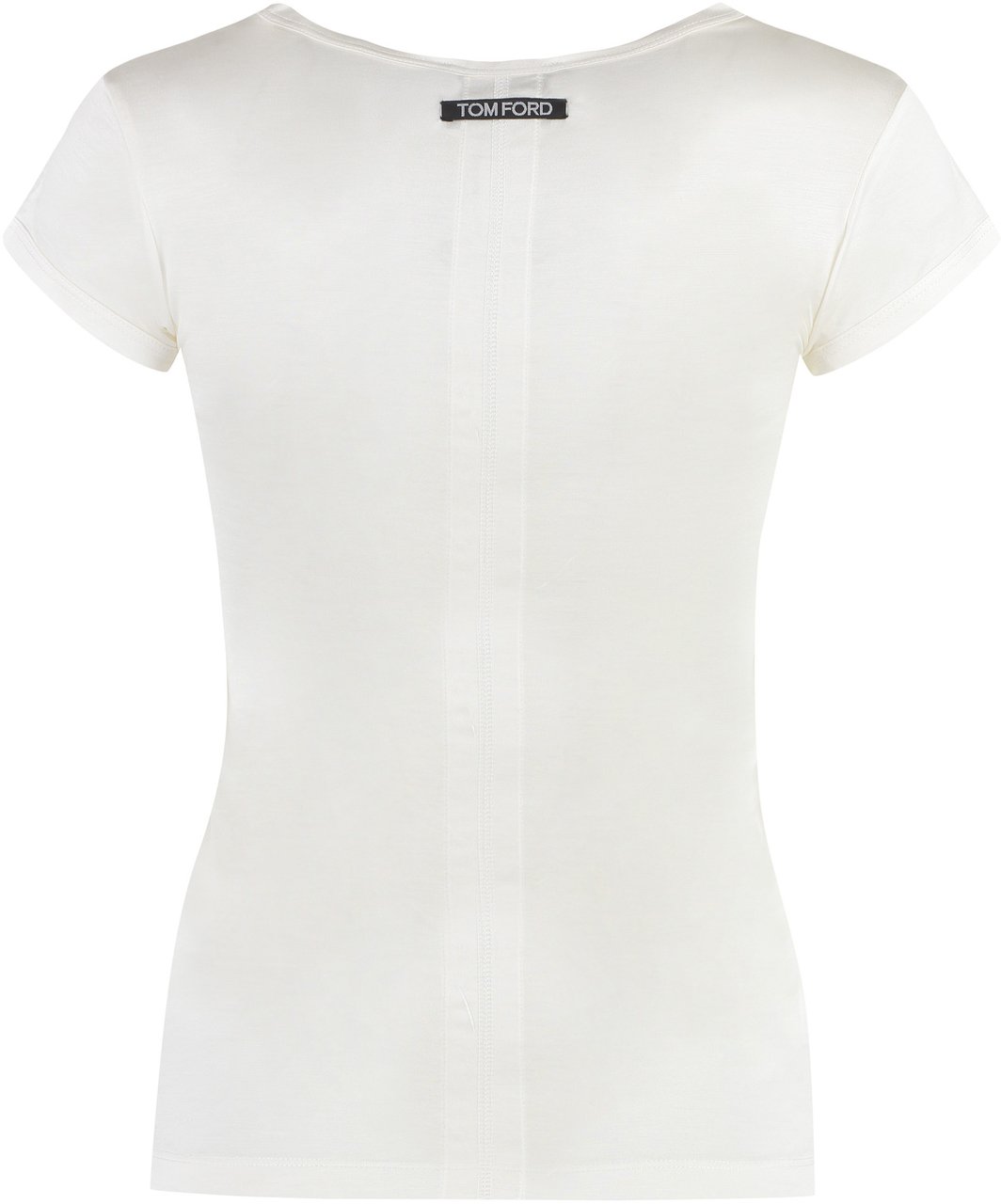 Tom Ford Silk T-shirt Neutraal
