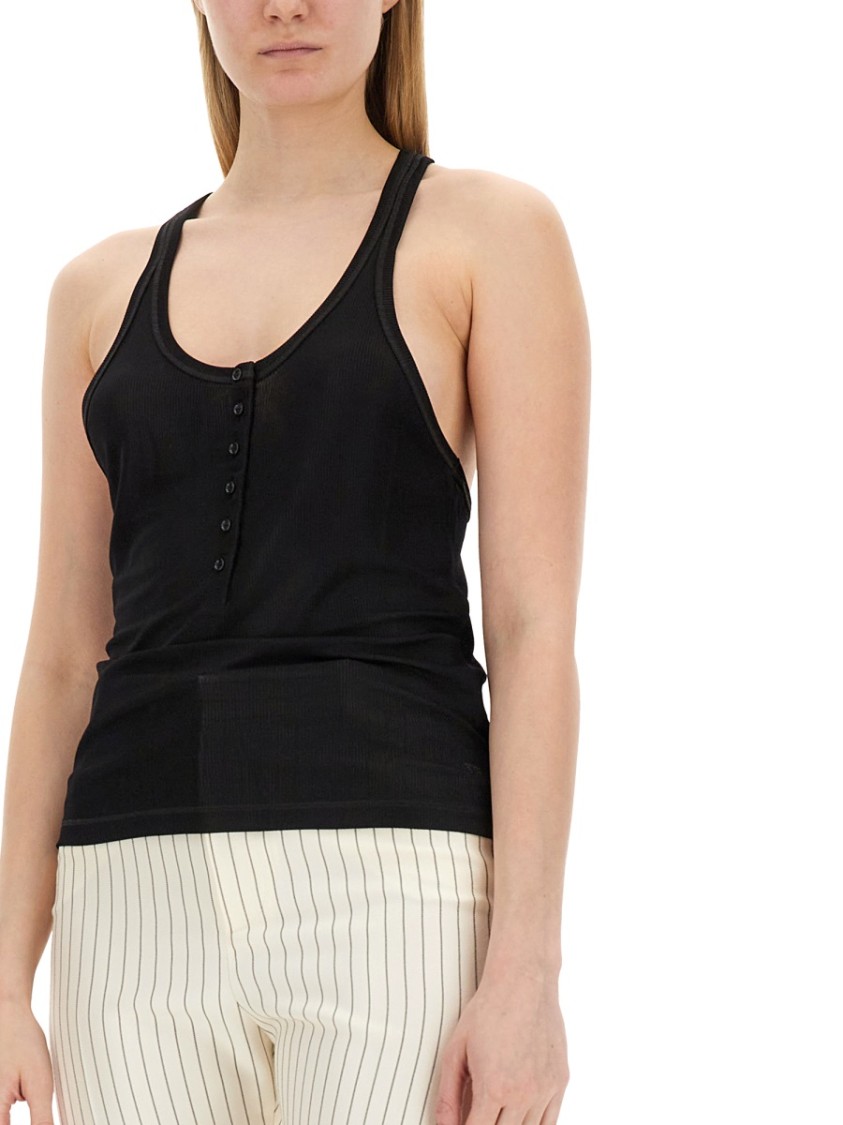 Tom Ford Jersey Tank Top Zwart